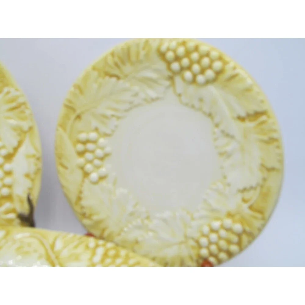 Williams Sonoma Napa Saffron Yellow 10.5 Pasta Bowl 8.75 Plate 6.5 Plate READ